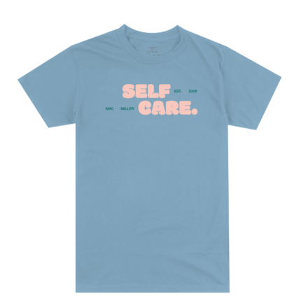 Mac Miller Self Care Bubble Blue Tee