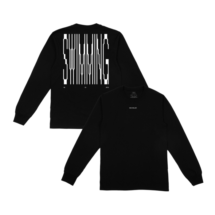 Mac Miller Swimming Pixels Long Sleeve