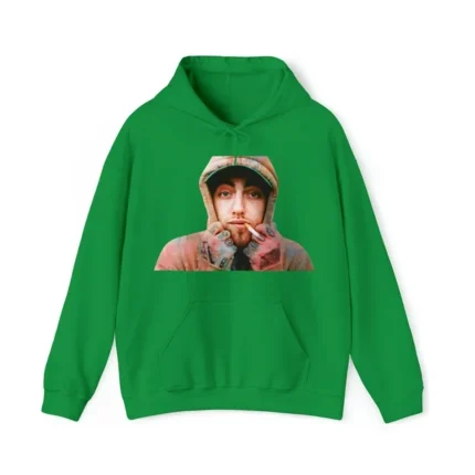 Mac Miller Green Hoodie