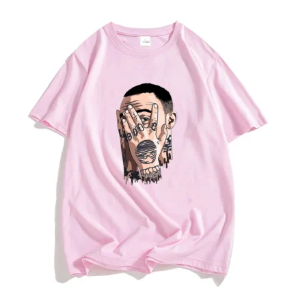 Mac Miller Pink T Shirt