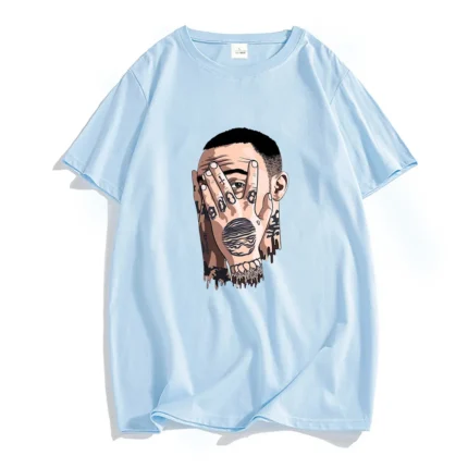 Blue Mac Miller T Shirt