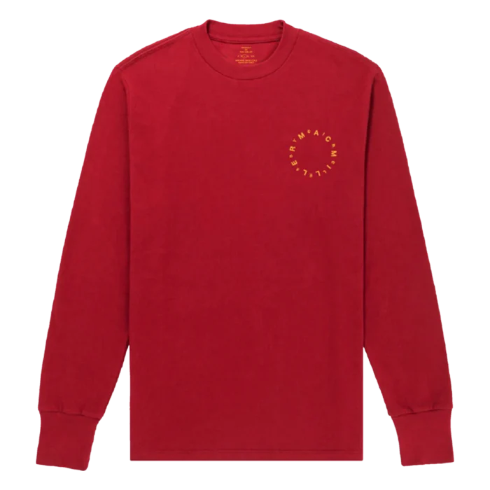 Circles Red Long Sleeve